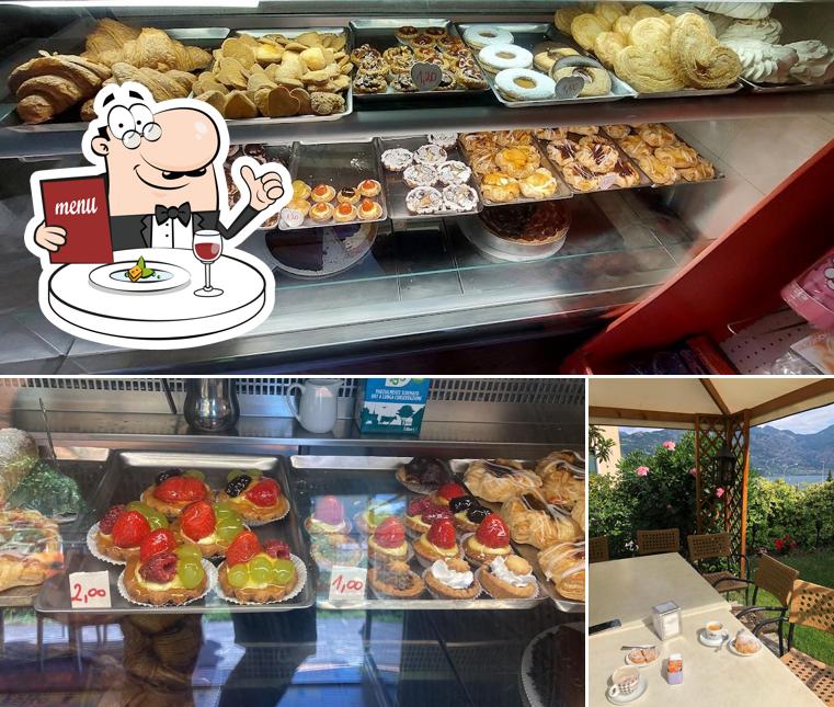 Questa è la immagine che presenta la cibo e interni di Pasticceria Susy Di Bertamini Lino