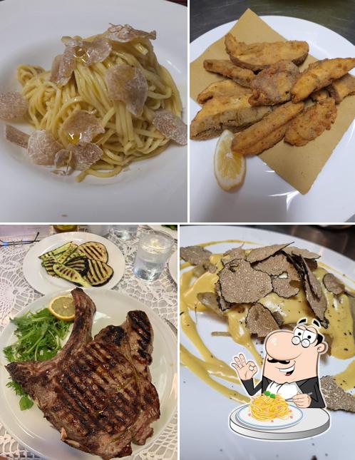 Spaghetti alla carbonara al La Piemontesina