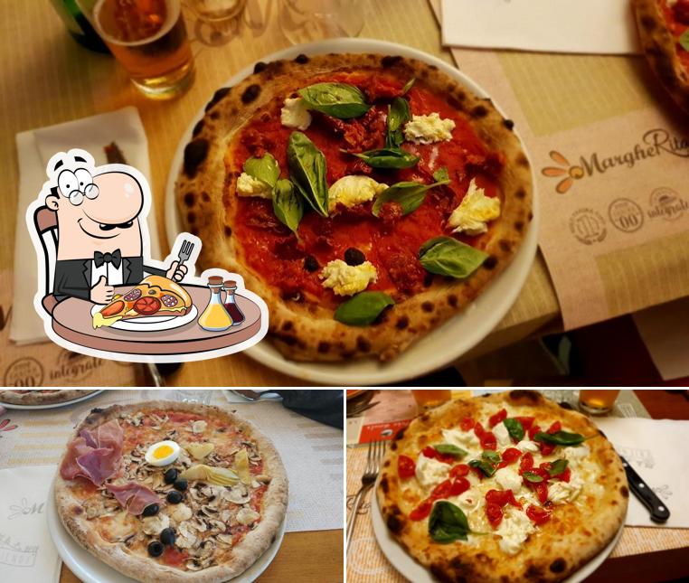 A MargheRita Osteria Pizzeria (EUR Torrino), puoi prenderti una bella pizza