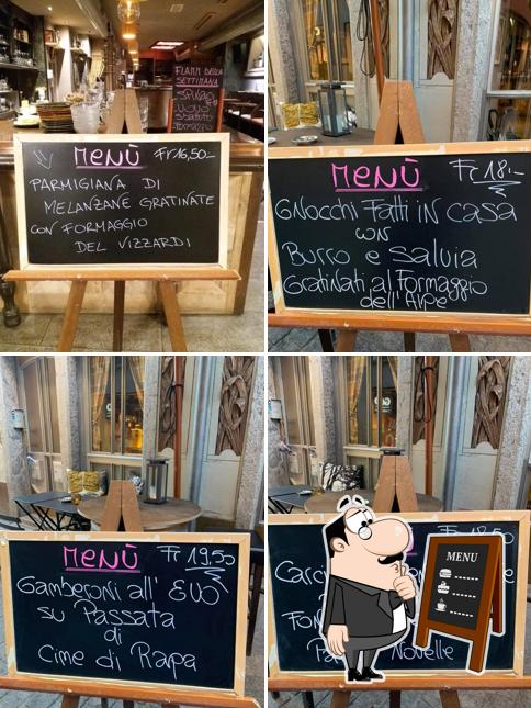 Leggi le specialità del giorno sulla lavagna