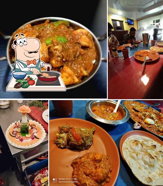 Chicken curry at Aahar family restaurant