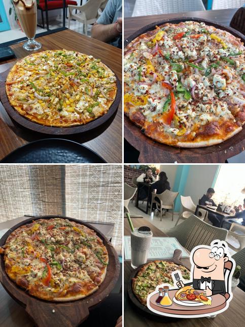 Pick pizza at Bistro@17 Cafe