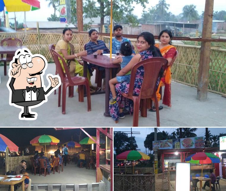 The interior of Cafe NH27