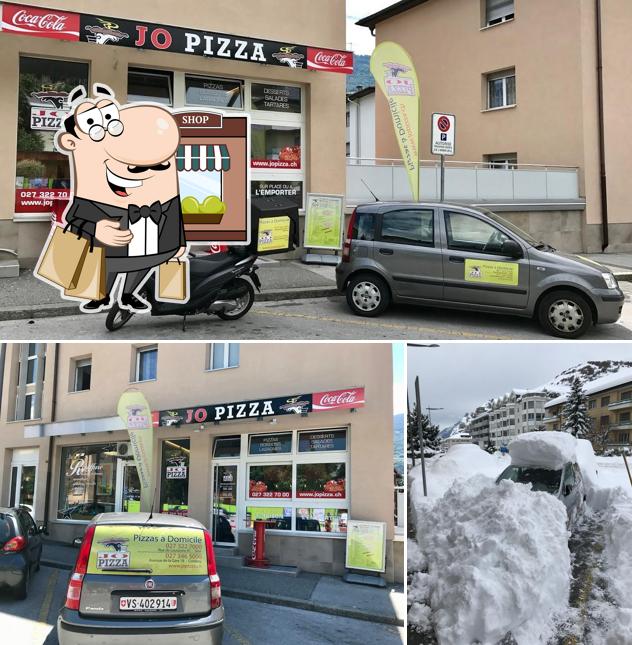Gli esterni di Félix's Pizza Sion