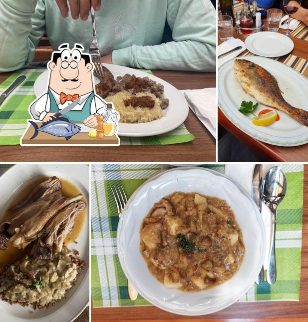 Salmone grigliato al Gostilna "Pri stričku"