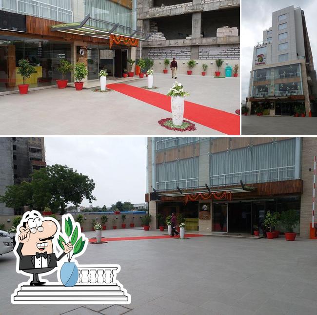 The exterior of HOTEL PRAGATI THE GRAND