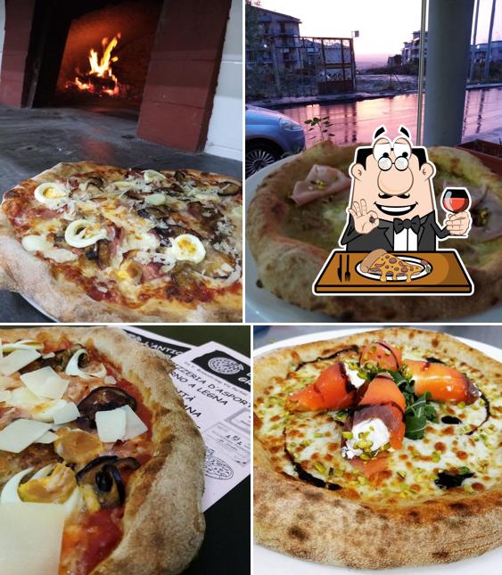 Prova una pizza a L'Antico Grano Pizzeria d'asporto
