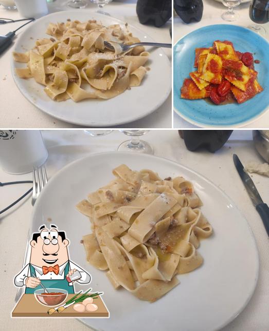 Ravioli al La Riserva Ristorante e B&B