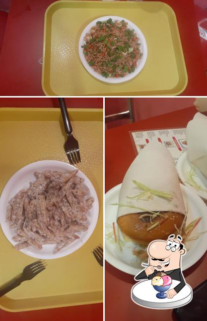 Motu Patlu Foods serves a selection of desserts