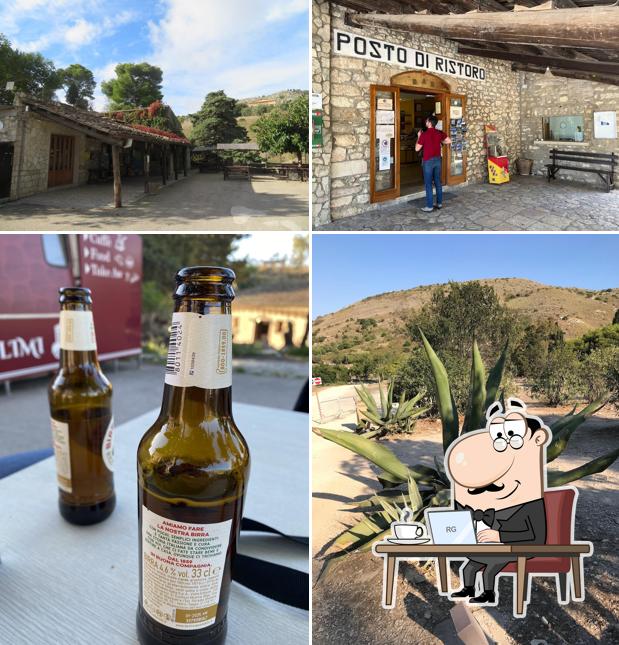 Gli interni di Posto di Ristoro Segesta