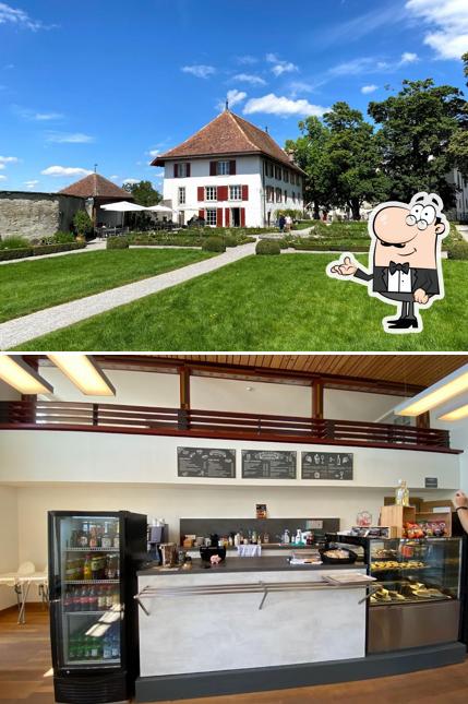 Dai un'occhiata agli interni di Schloss Bistro