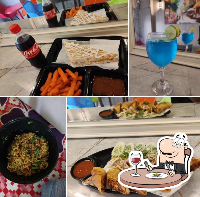 Food at Shadow's Cafe & Lawn