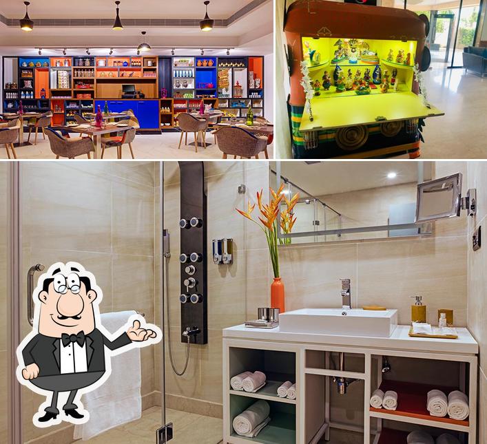 The interior of Zone by The Park Hotel, Chennai