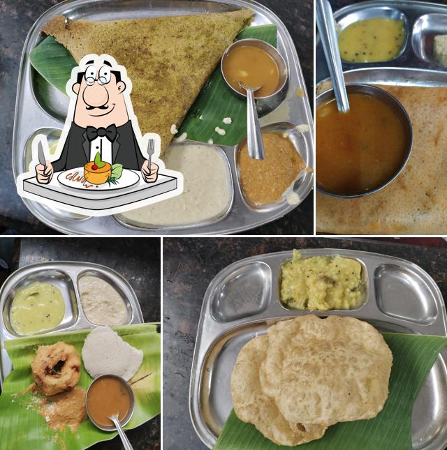 Food at Sri Srinivasa Café