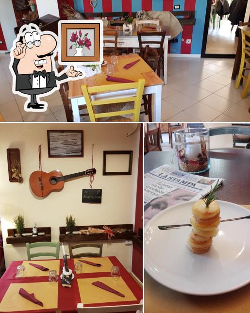 Dai un'occhiata agli interni di Taverna Dal Barton