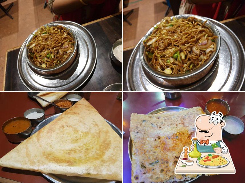 Food at Udupi Krishna Restaurant