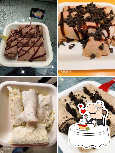 Order one of the sweet dishes