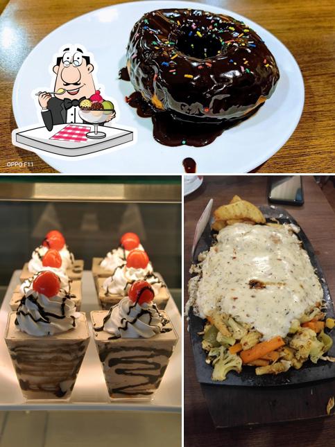 Buns N Coffees - The Cafe Lounge offers a number of desserts