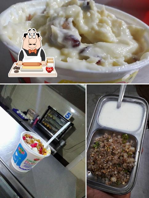 Enjoy one of the sweet dishes