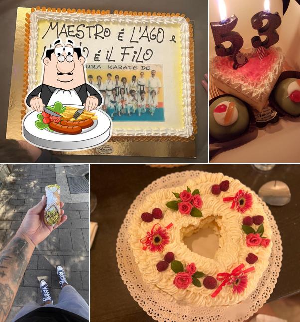 Platti al Pasticceria Amanti