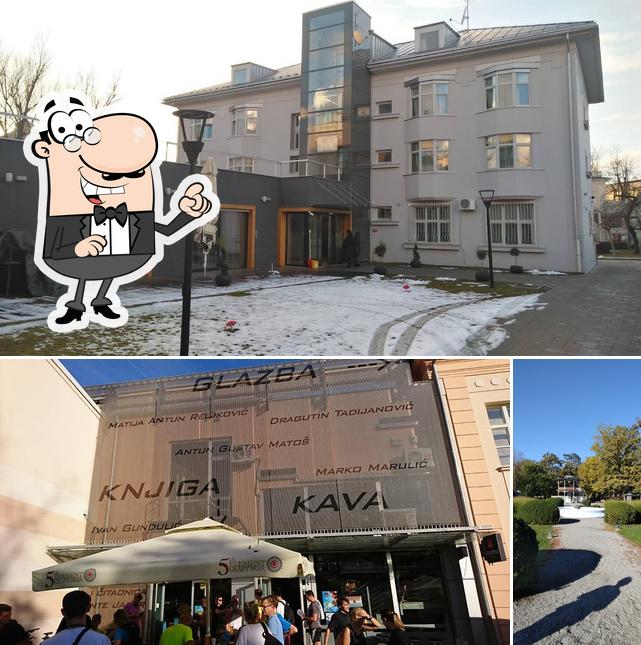 Gli esterni di Restoran i caffe bar "Vrata Slavonije"