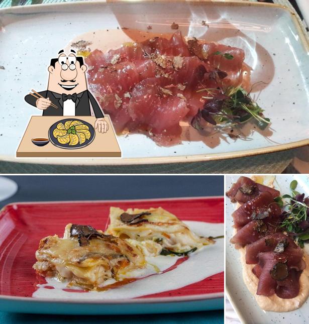 Gyoza al On Air Restaurant