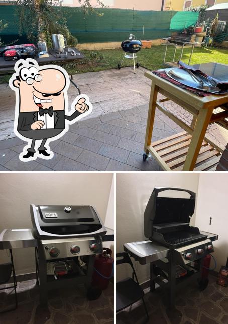 Gli interni di Barbecue Weber Shop