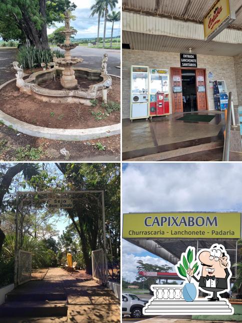 O exterior do Capixabom Churrascaria