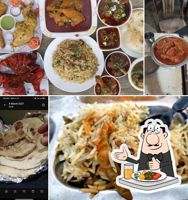 Food at Mugal Hotel