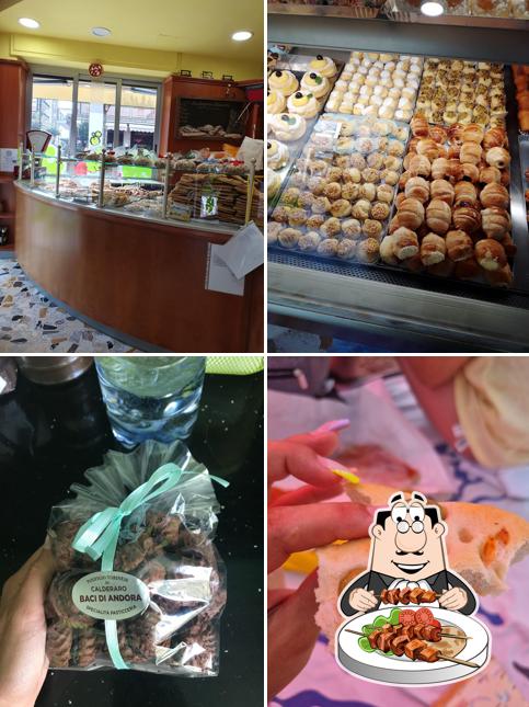 Cibo al Panificio Pasticceria Torinese di Calderaro