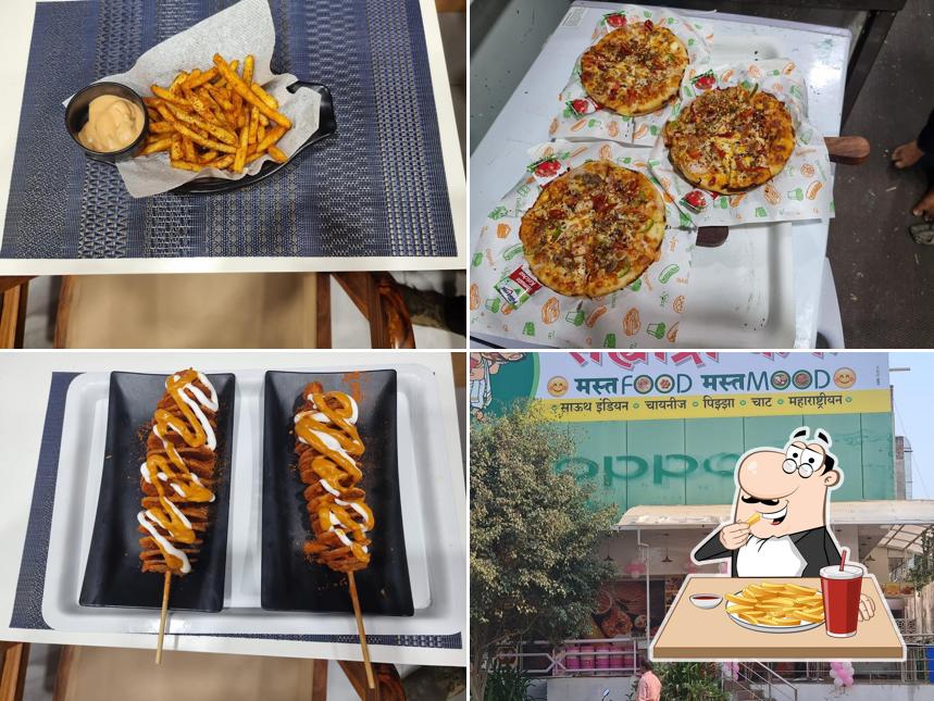 French fries at Sahyadri cafe