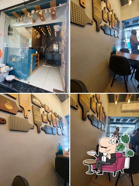 The interior of Sikender's The Food Dudes