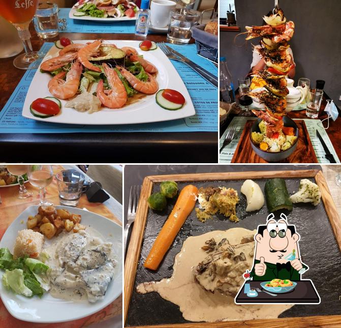 Plats à Restaurant des Alpes - Chez TINA