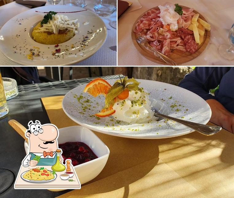 Platti al Rifugio Malga Sauch Ristorante