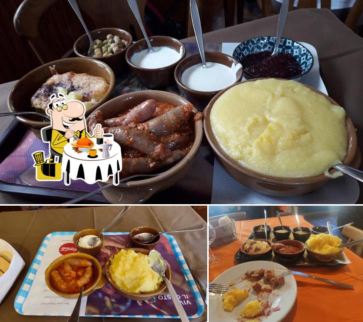 Polenta al Rifugio Pian del Re - Albergo con Ristorante