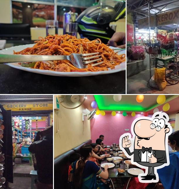 See this picture of Spice & Grill
