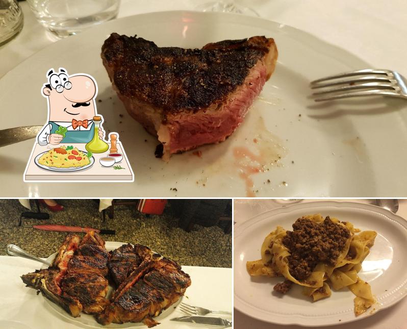 Cibo al Antica Trattoria Sanesi