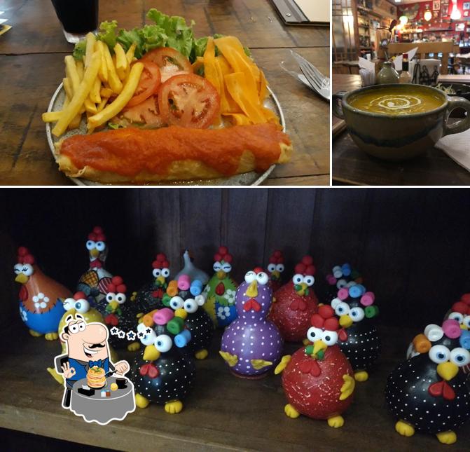 Comida em Café & Arte Empório
