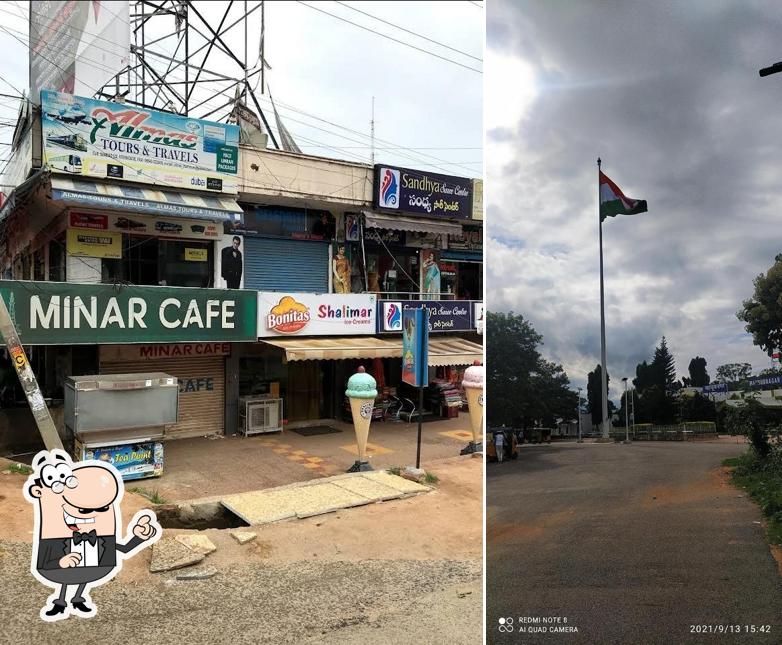 The exterior of Minar Pan Shop
