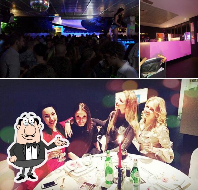 Gli interni di The Beach Milano