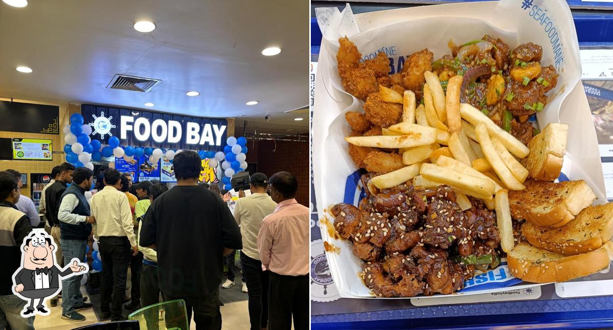 The interior of Food Bay