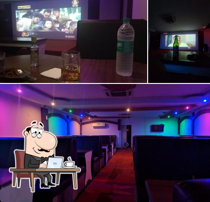 The interior of Hi Fi A/C Bar