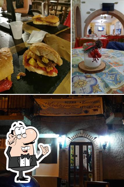 Gli interni di Ristorante Mediterraneo