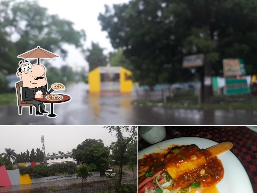 Take a look at the photo displaying exterior and food at Greenery Restaurant