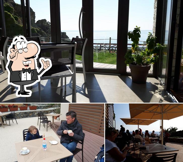 Gli interni di Baia del Corvo