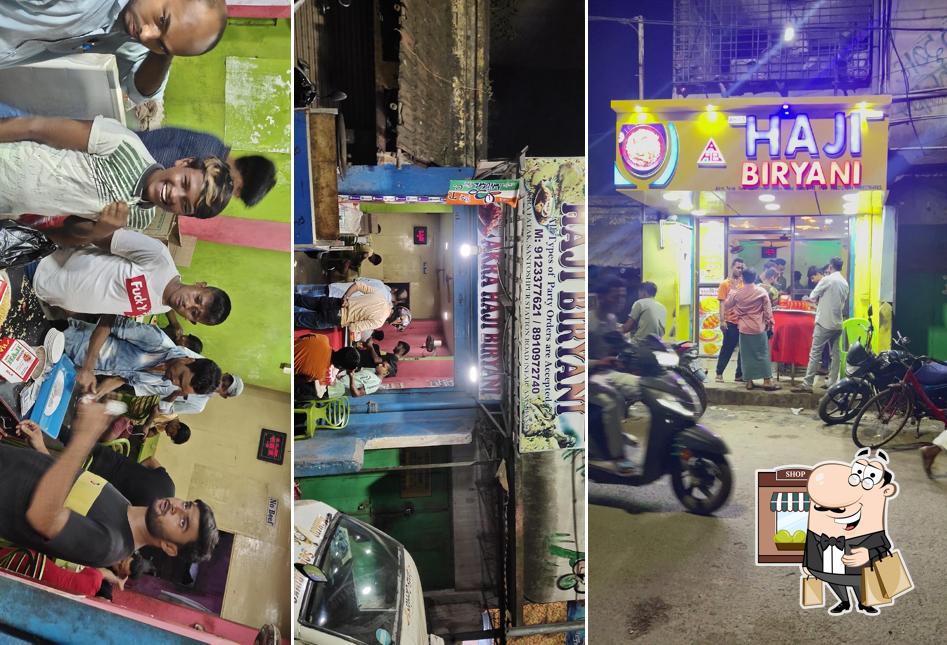 The exterior of Akra HAJI BIRYANI
