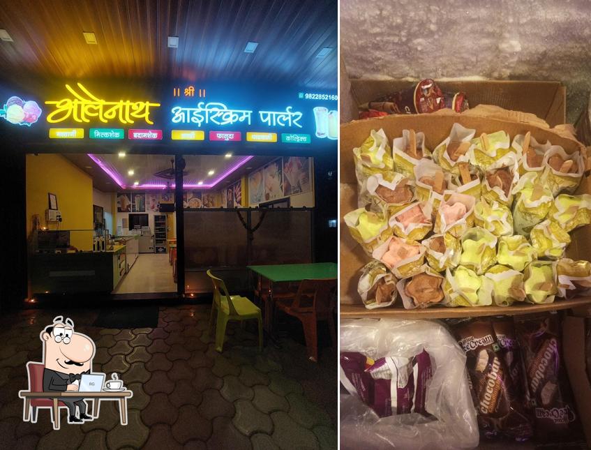 Bholenath Icecream Parlour and Pavbhaji