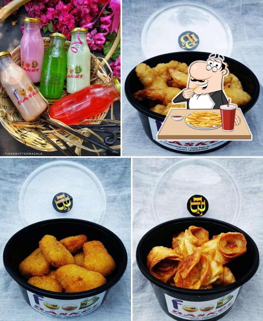 French fries at Food Basket