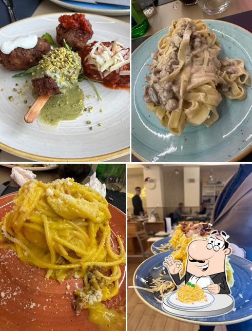 Spaghetti alla carbonara al La Mozzata