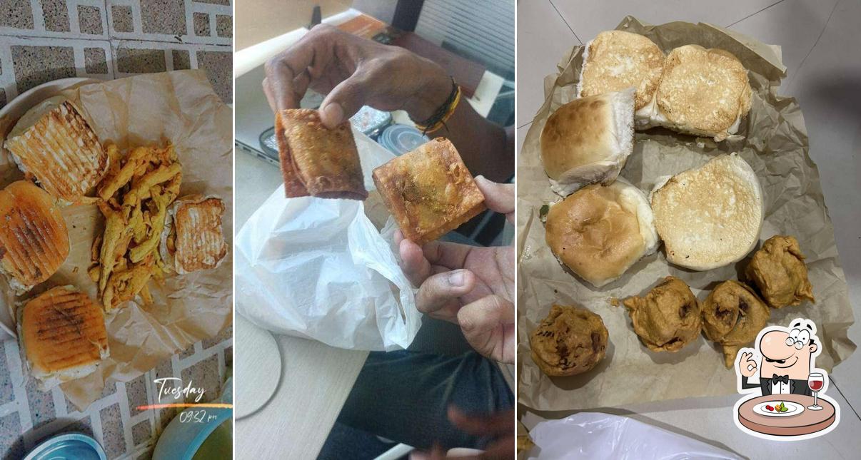 Food at Mehul Vada Pav